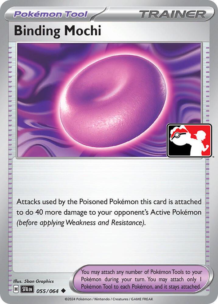 Shrouded Fable Binding Mochi [Prize-Pack] Pokémon card